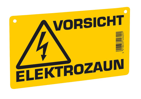 Kerbl Warnschild Vorsicht Elektrozaun!