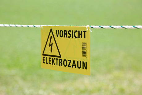 Kerbl Warnschild Vorsicht Elektrozaun!