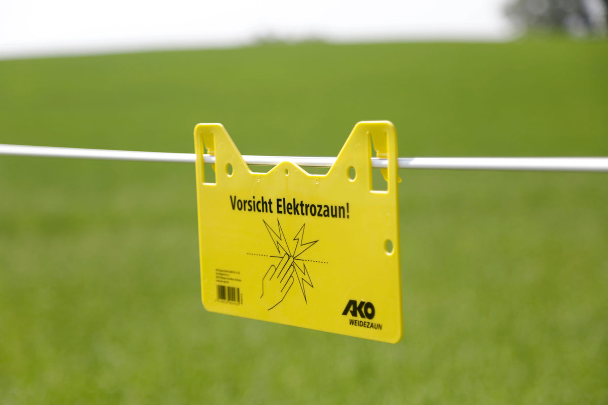 Kerbl Warnschild Vorsicht Elektrozaun!