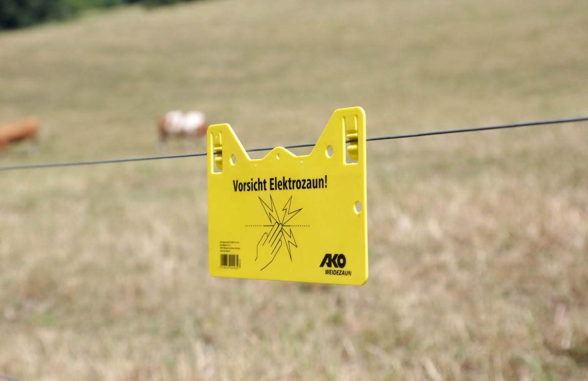 Kerbl Warnschild Vorsicht Elektrozaun!