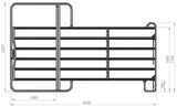 Kerbl Weidepanel mit Tor