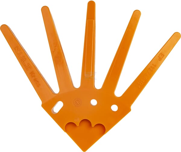 Scheibe für Fingerhacke 1/4-Teil, MINi-MAXI 540 mm orange, weich