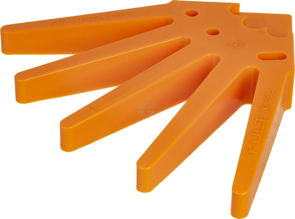 Scheibe für Fingerhacke 1/4-Teil, MINi-MAXI 540 mm orange, weich