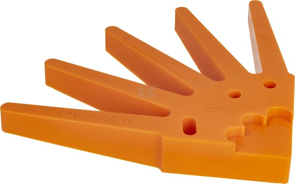 Scheibe für Fingerhacke 1/4-Teil, MINi-MAXI 540 mm orange, weich
