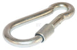 Karabinerhaken mit Schr. 6mm