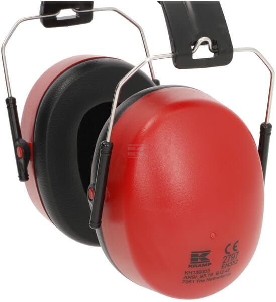 Faltbarer Gehörschutz, orange, SNR:32,1dB