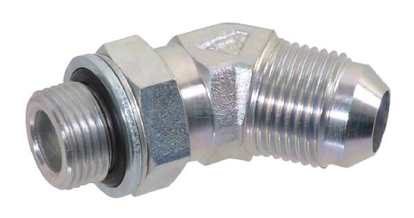 Winkelv. 9/16 UNF x 3/8 BSP