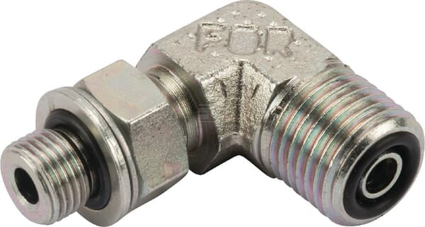 Winkel m AG ORFS 9/16 - MG 1/8