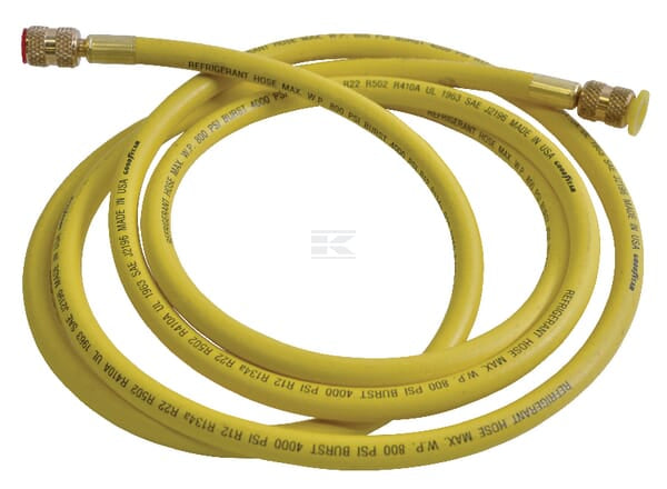 Druckschlauch 1/4" IG  2,43m gelb
