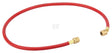 Druckschlauch 1/4" IG  0,90m rot