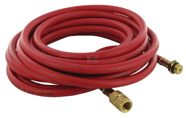 Füllschlauch 1/2"-M14x1,5 6m rot