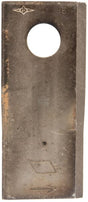 Mähmesser links 114x48x4 mm, Bohrung Ø 19 mm, geeignet für Vicon