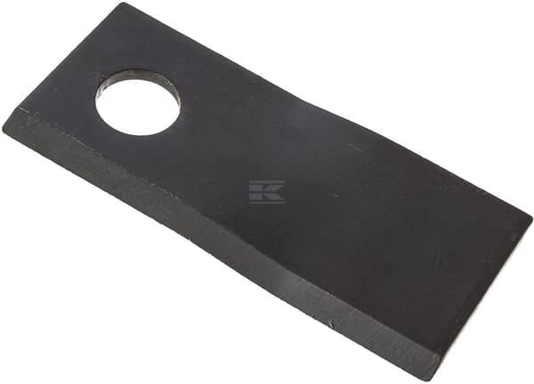 Mähmesser rechts 114x48x4 mm, Bohrung Ø 19 mm, geeignet für Vicon