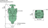 KMGP00002 Plattenspaltfilter, 0,1 mm Spaltweite