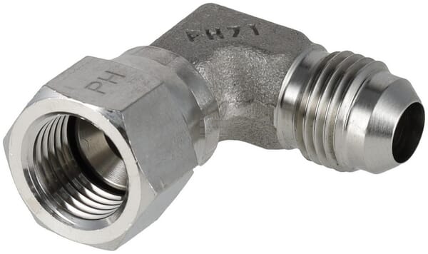 Schwenkbares Winkelstück 9/16" JIC SS