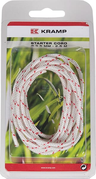 Starterseil 3,5 mm x 2,5 m weiß