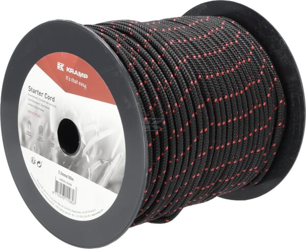 Starterseil, 5,5 mm x 100 m, schwarz