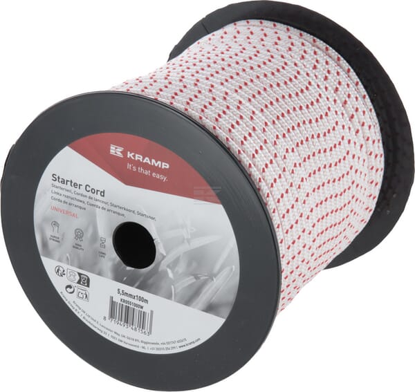 Starterseil 5,5 mm x 100 m weiß