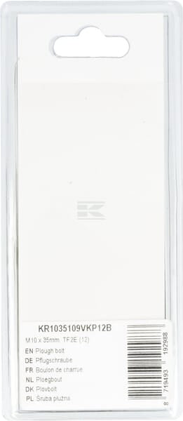Pflugschraube M10 x 35mm, TF2E (12)