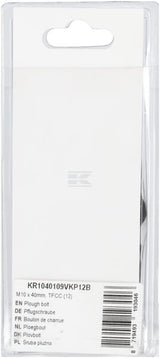 Pflugschraube M10 x 40mm, TFCC (12)