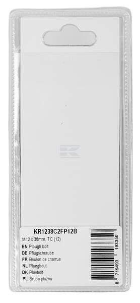 Pflugschraube M12 x 38mm, TC (12)