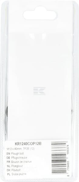 Pflugschraube M12 x 40mm, TF2E (12)