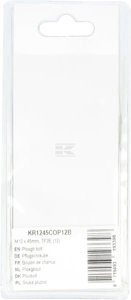 Pflugschraube M12 x 45mm, TF2E (12)