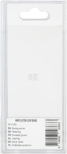 Federscheibe M12 (20)