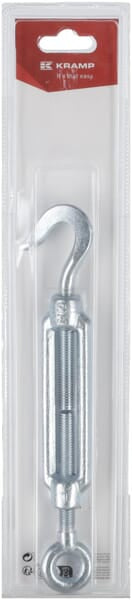Spannschloss Haken/Öse M10 x 210-295mm (1)