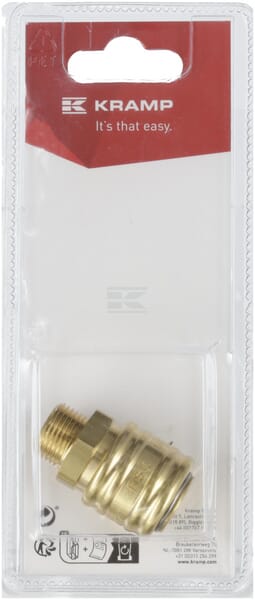 Schnellverschlusskupplung, männlich Orion 3/8" (1)