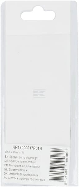Sprühpumpenmembran Ø55 x 20mm (1)