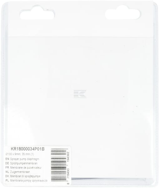 Sprühpumpenmembran Ø100 x 9mm, 35 mm (1)