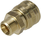 Schnellverschlusskupplung, männlich Euro 3/8" (1)