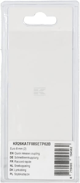 Schnellverschlusskupplung Euro 8 mm (2)