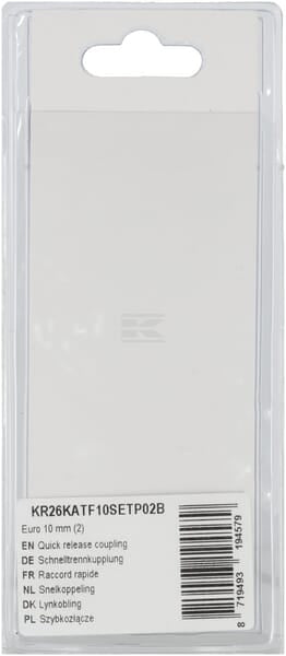 Schnellverschlusskupplung Euro 10 mm (2)