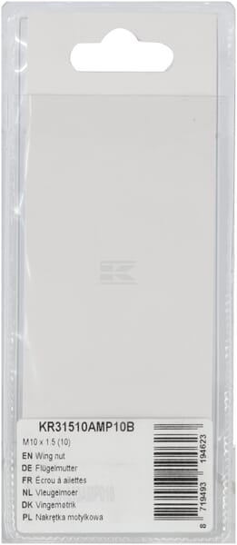 Flügelmutter M10 x 1,5 (10)