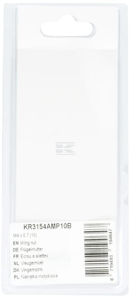 Flügelmutter M4 x 0,7 (10)