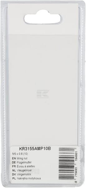 Flügelmutter M5 x 0,8 (10)