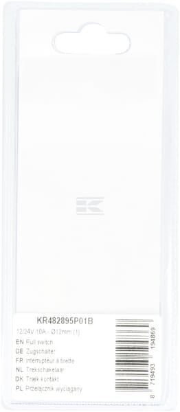 Zugschalter 12/24V 10A - Ø12mm (1)