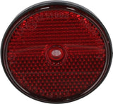 Reflektor rund rot Ø60mm (2)