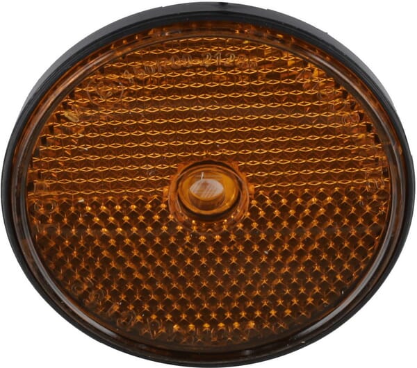 Reflektor rund orange Ø60mm (2)