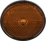 Reflektor rund orange Ø60mm (2)