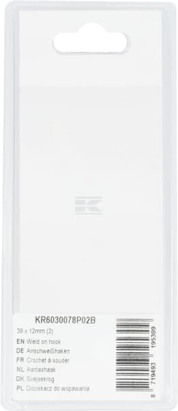 Anschweißhaken 39 x 12mm (2)