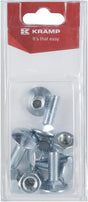 Schlossschraube und Mutter M10 x 30mm, 4.6 (6)