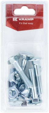 Schlossschraube und Mutter M10 x 50mm, 4.6 (6)