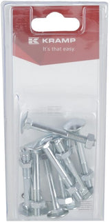 Schlossschraube und Mutter M6 x 50mm, 4.6 (10)