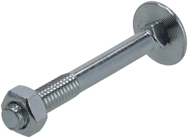 Schlossschraube und Mutter M6 x 50mm, 4.6 (10)