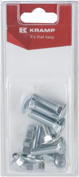 Schlossschraube&amp;Mutter.M8 x 30mm, 4.6 (6)