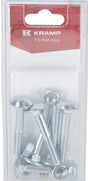 Wagenmutter und Schraube M8 x 50mm, 4.6 (6)