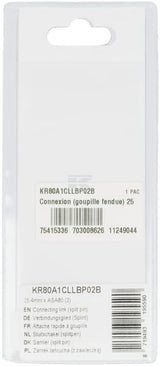 Verbindungsglied (Splint) 25,4mm x ASA80 (2)